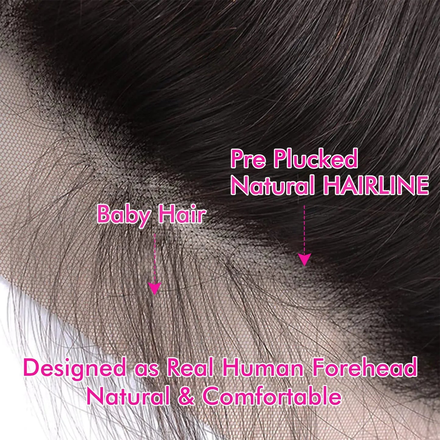 Crown Brazilian Straight Lace Frontal