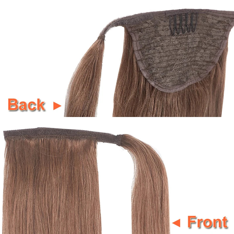 Crown Straight Ponytail