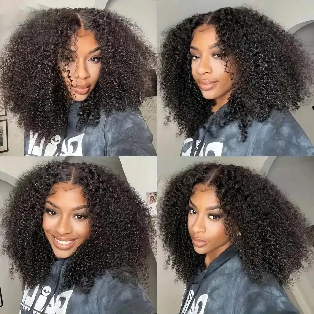 Crown Glueless Curly Wig