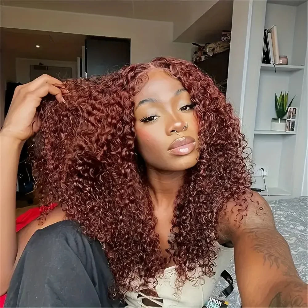 Crown Glueless Curly Wig