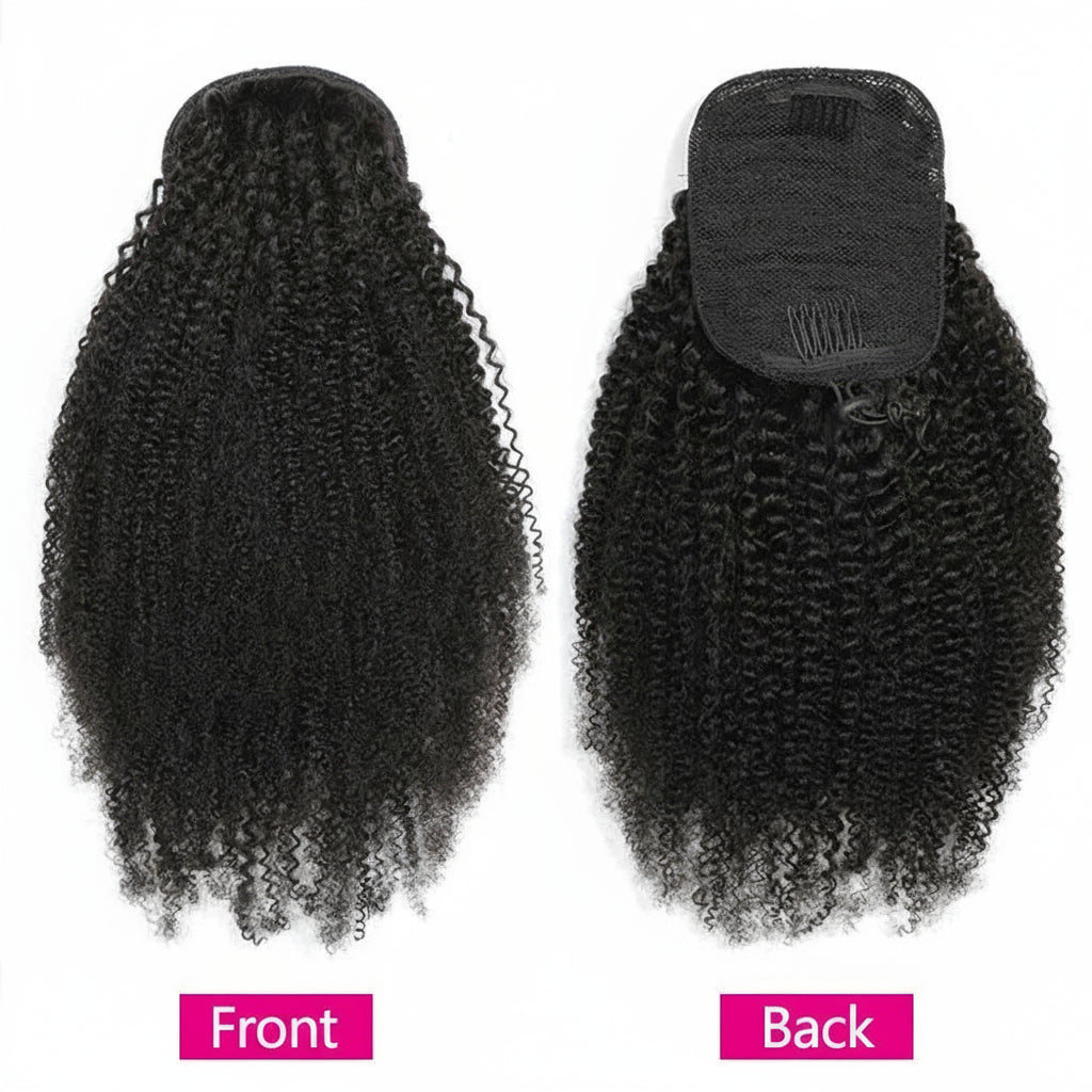 Crown Afro Kinky Curly Ponytail