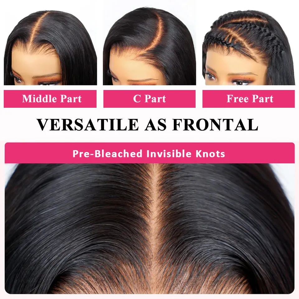 The Crown Glueless Straight Wig