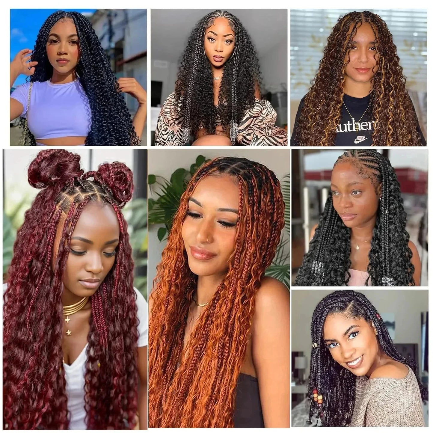Crown Boho Braiding Hair