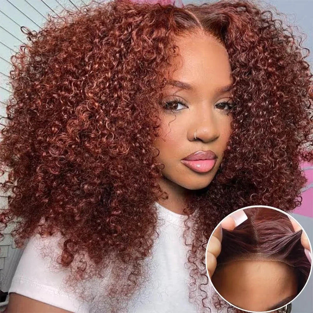 Crown Glueless Curly Wig