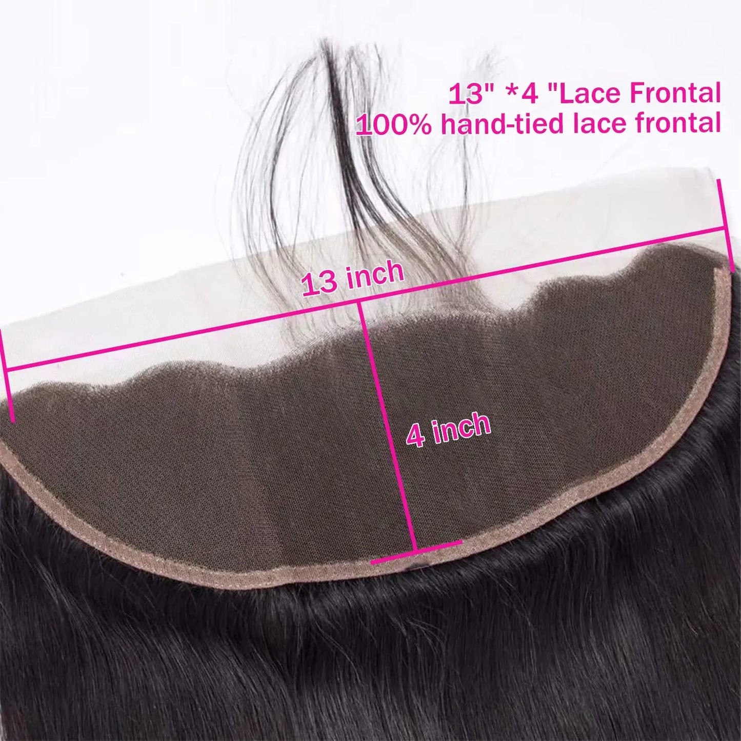Crown Brazilian Straight Lace Frontal