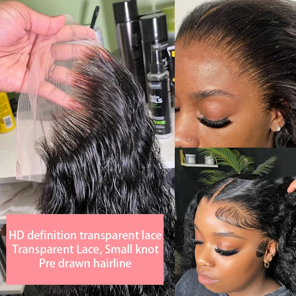 Crown Deep Wave Bob Wig