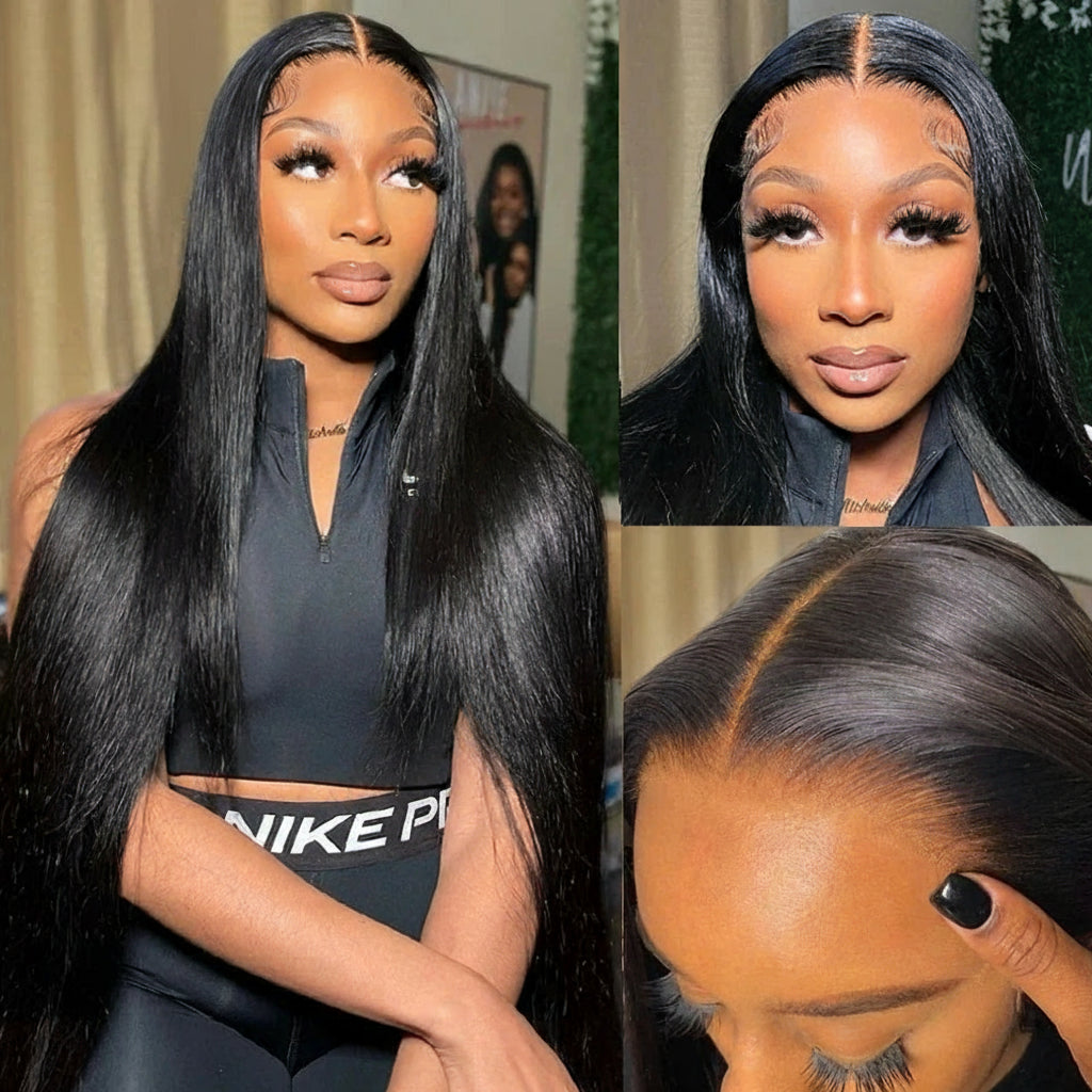 The Crown Glueless Straight Wig