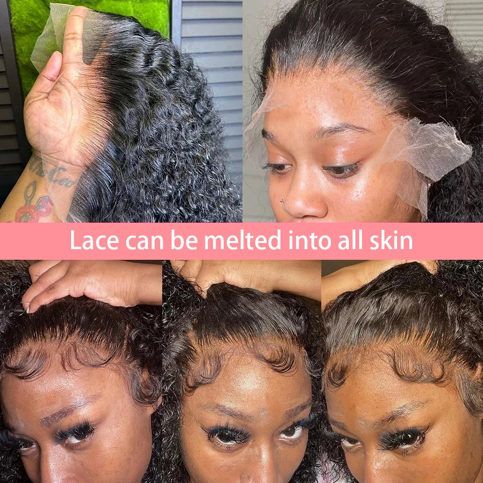 Crown Deep Wave Bob Wig