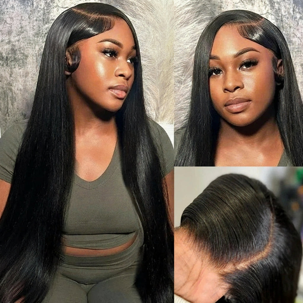 The Crown Glueless Straight Wig