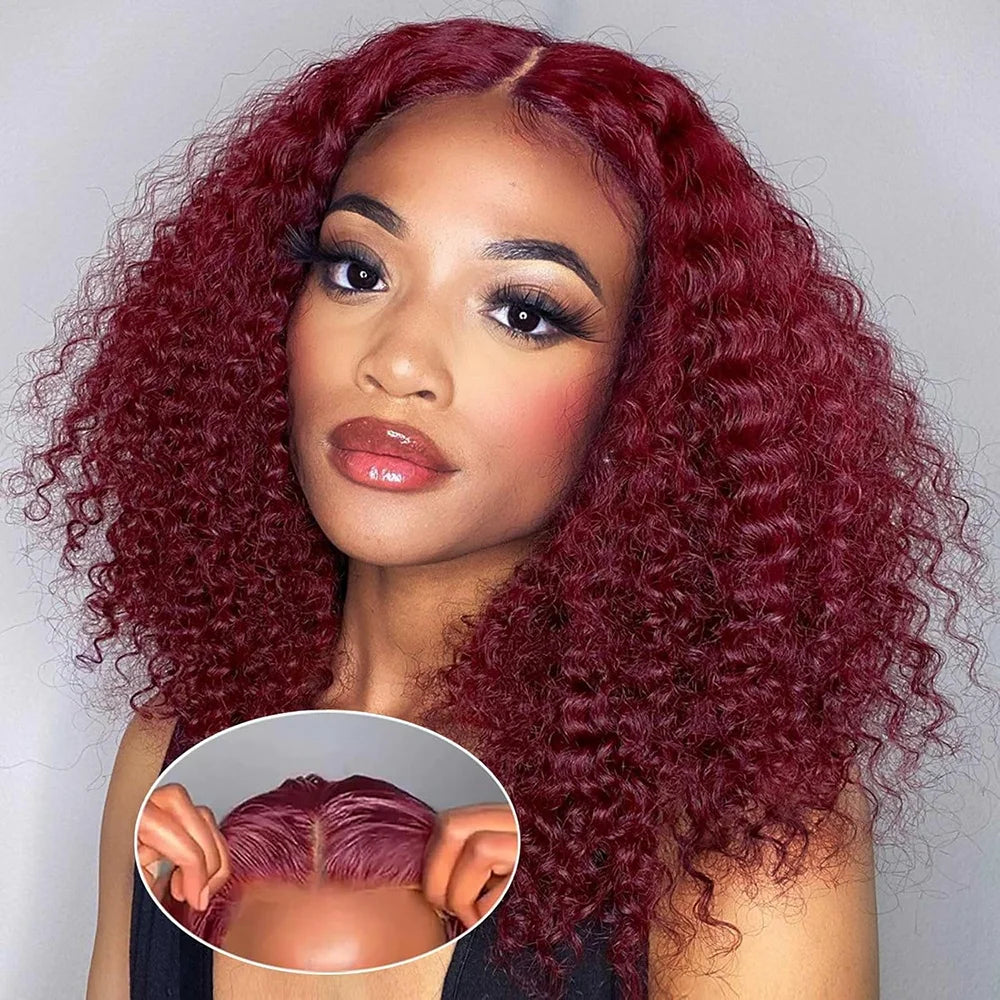 Crown Glueless Curly Wig