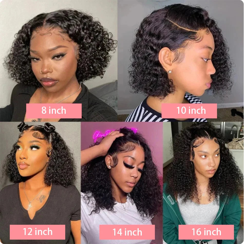 Crown Deep Wave Bob Wig