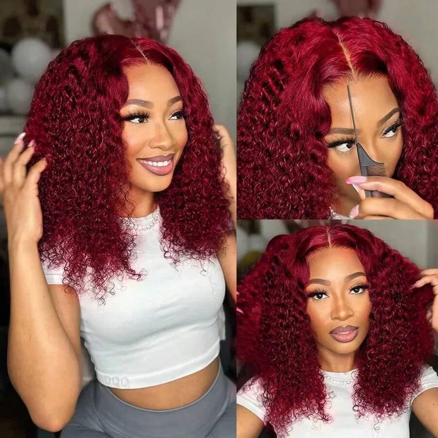 Crown Glueless Curly Wig