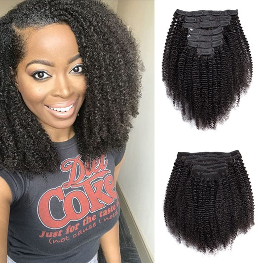 Crown Kinky Curly Clip-Ins