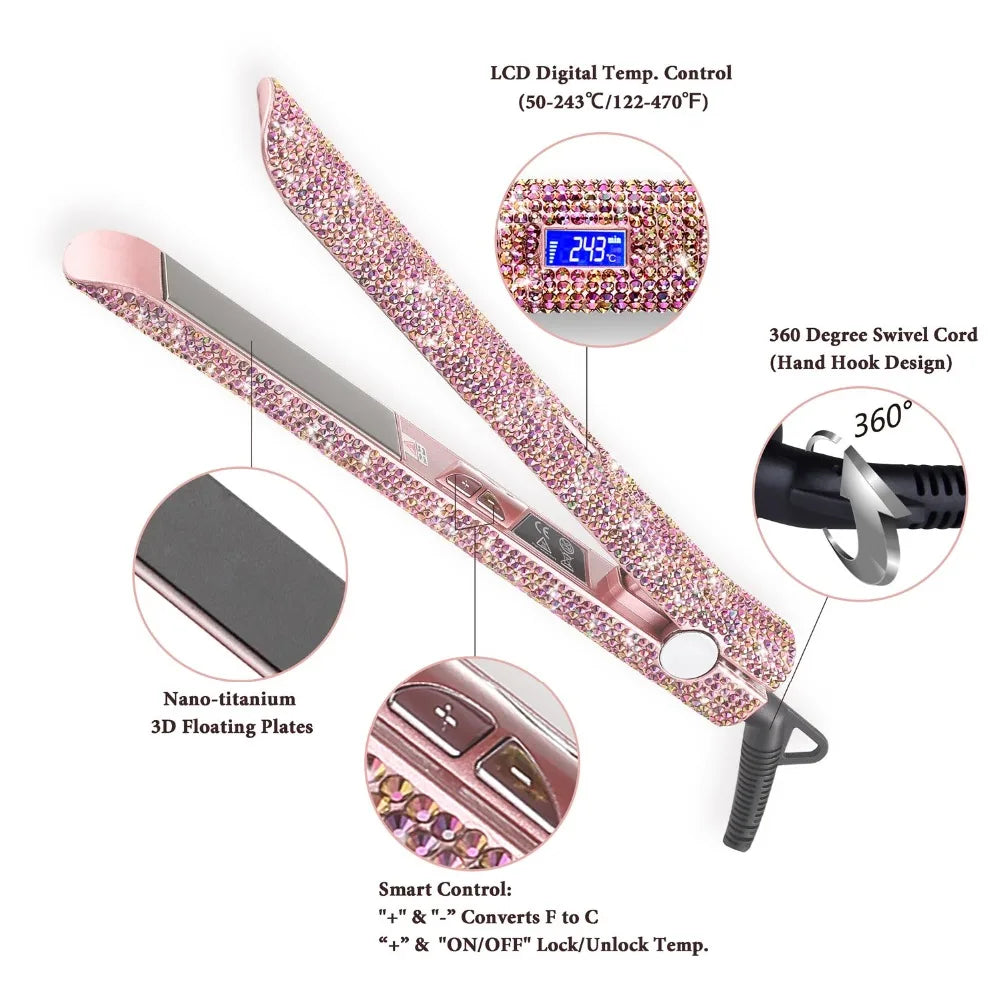 Rhinestone Flat Irons