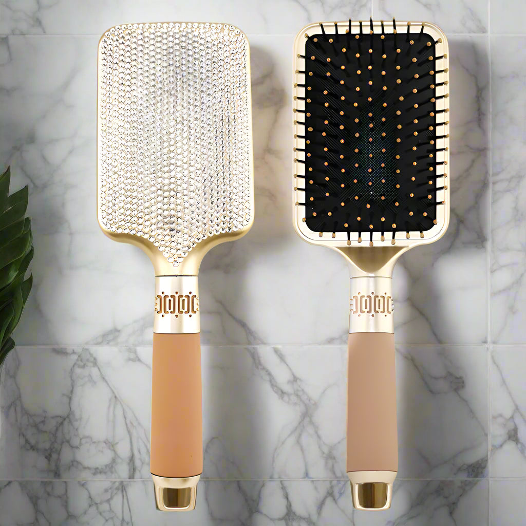 Rhinestone Hair Brush