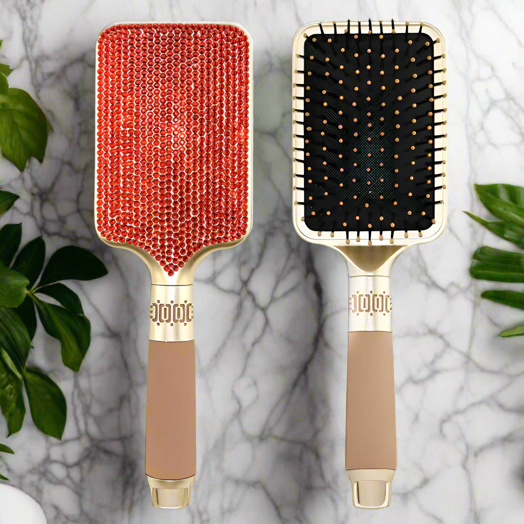 Rhinestone Hair Brush