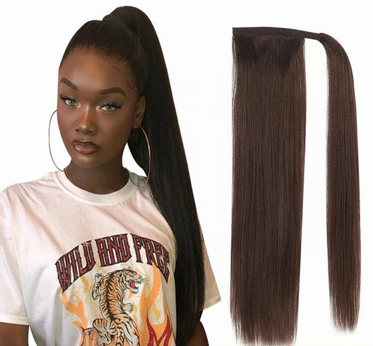 Crown Straight Ponytail