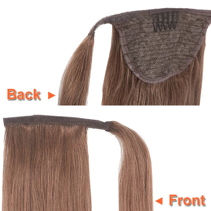Crown Straight Ponytail