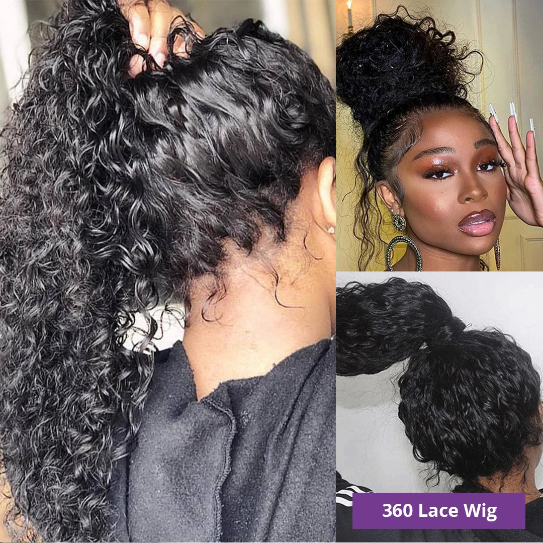 Crown Water Wave Wig