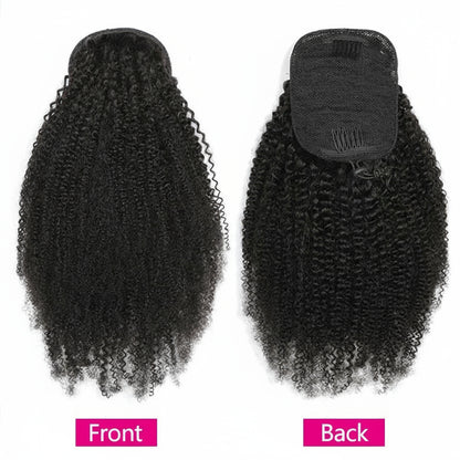 Crown Afro Kinky Curly Ponytail