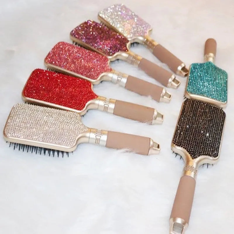 Rhinestone Hair Brush