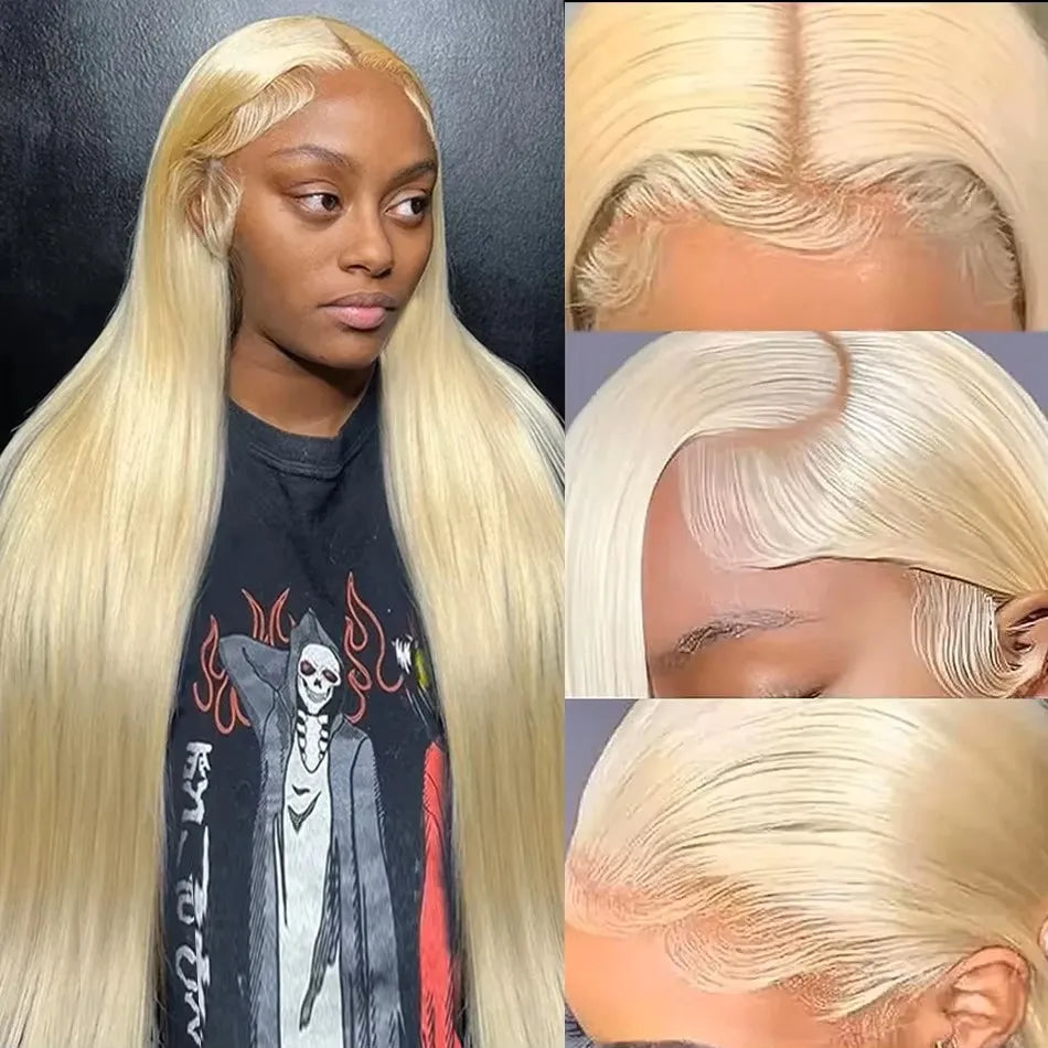 Crown 613 Blonde Straight Wig