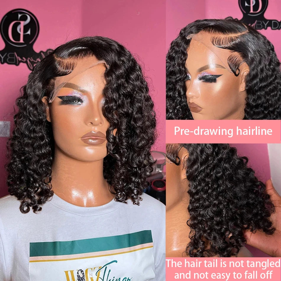 Crown Deep Wave Bob Wig