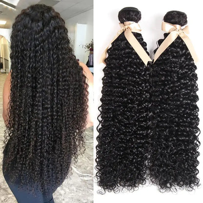 Crown Indian Kinky Curly Bundles