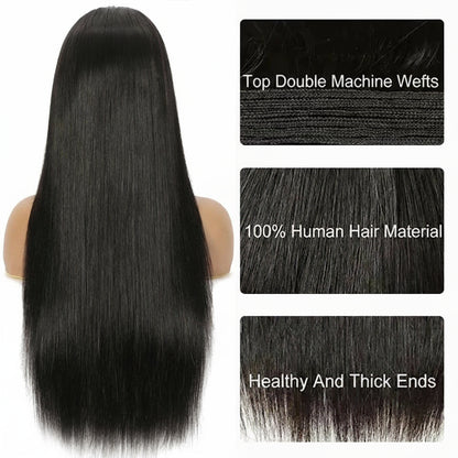 The Crown Glueless Straight Wig