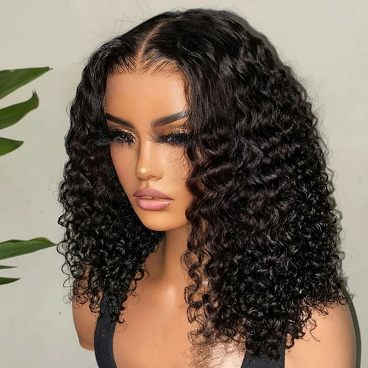 Crown Glueless Water Wave Wig