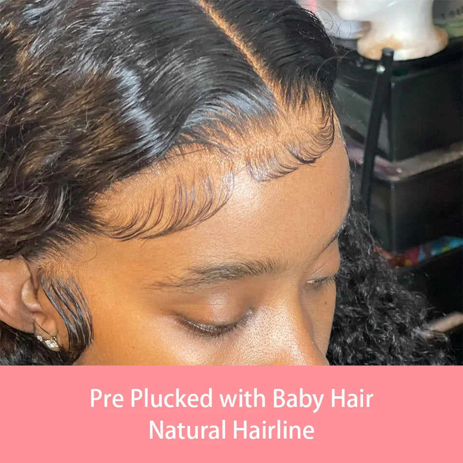 Crown Deep Wave Bob Wig