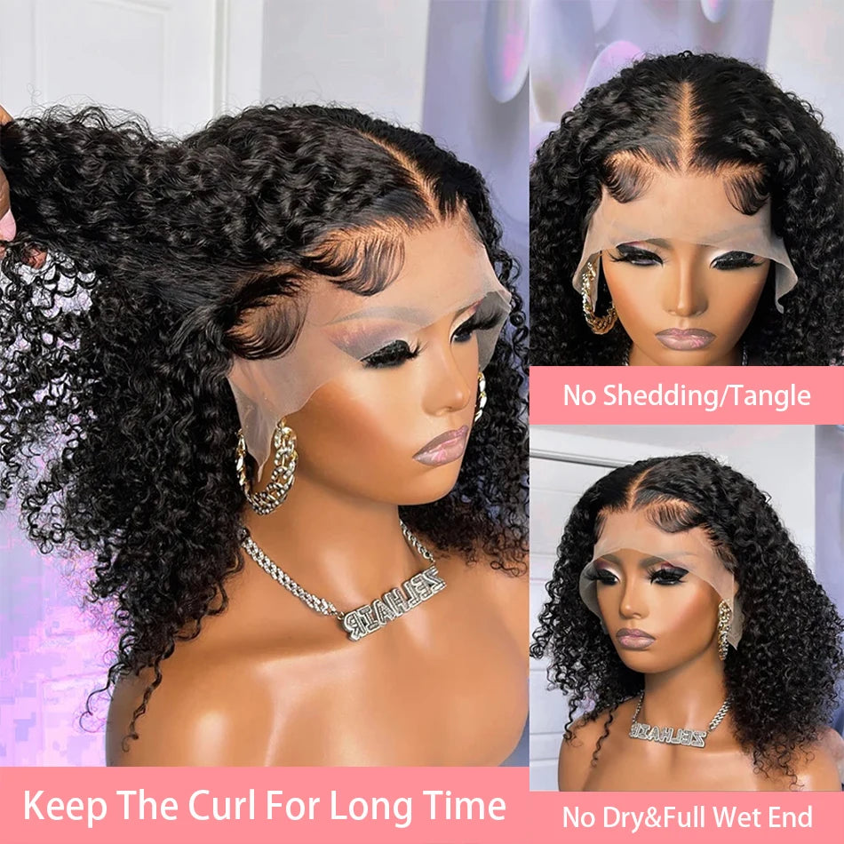 Crown Deep Wave Bob Wig
