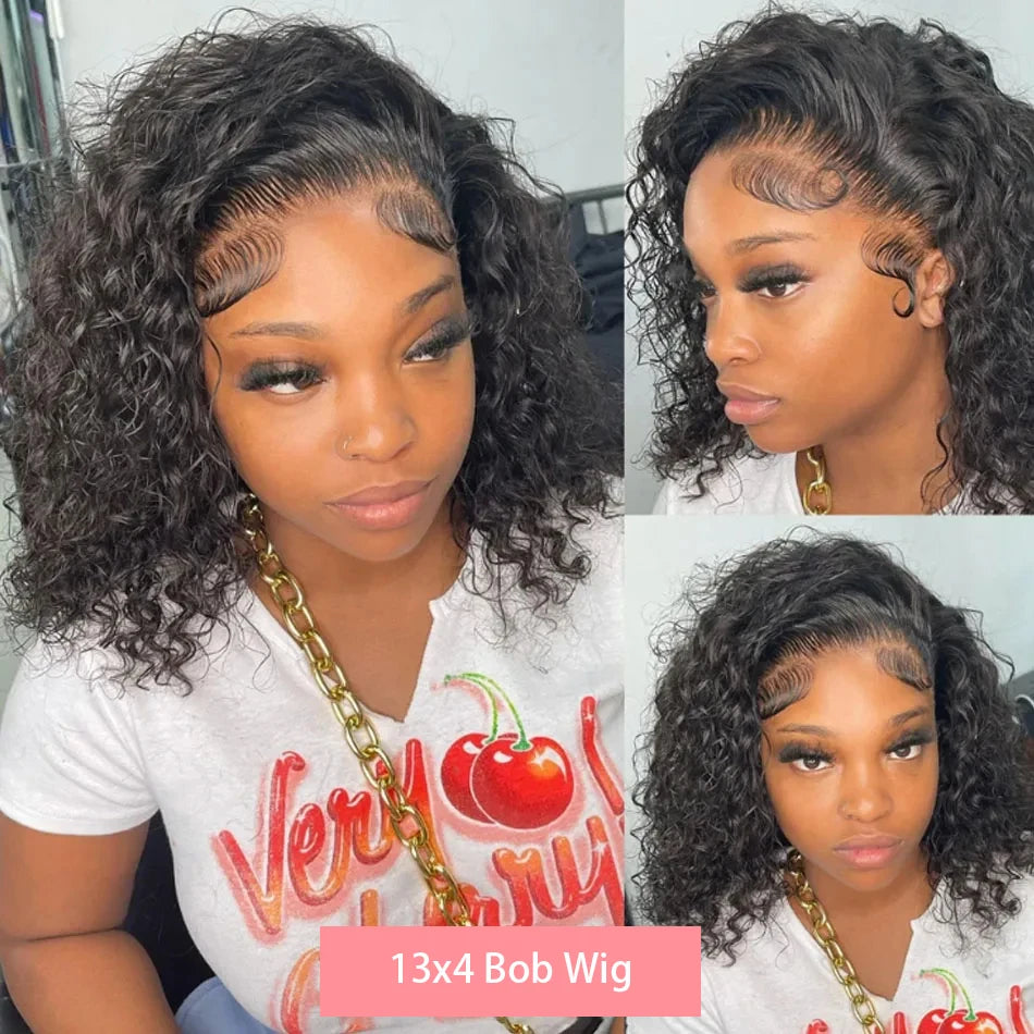 Crown Deep Wave Bob Wig
