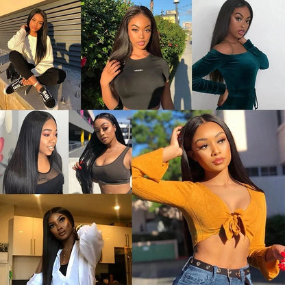 Crown Bone Straight Brazilian Bundles