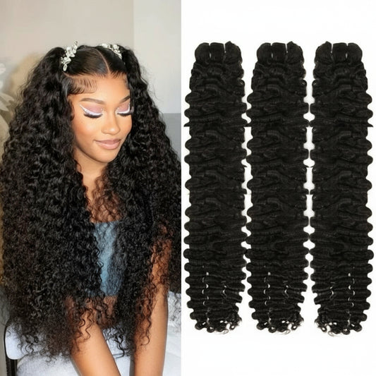 Crown Burmese Curly Bundles