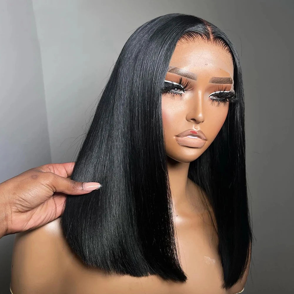 Crown Straight Bob Wig