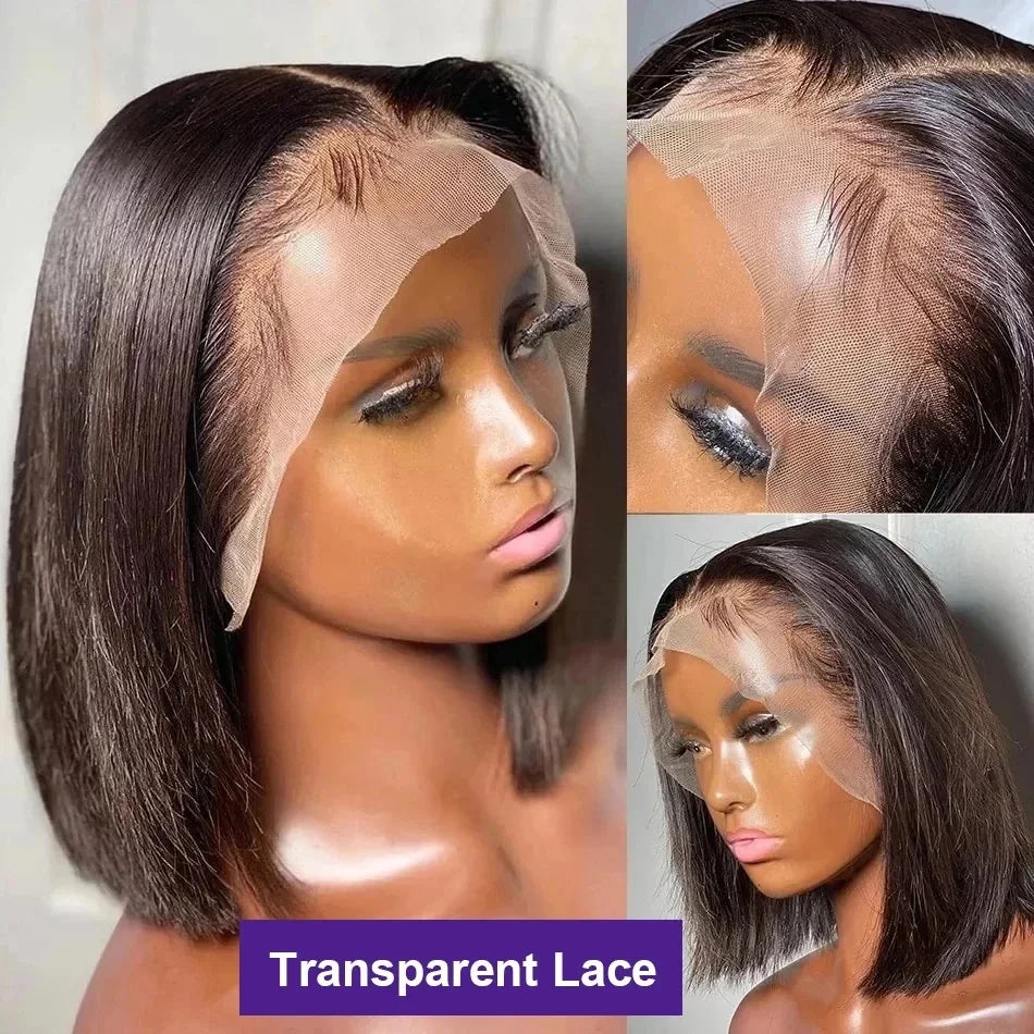 Crown Straight Bob Wig