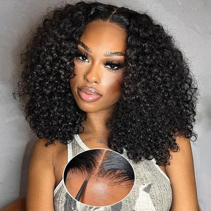 Crown Glueless Curly Wig