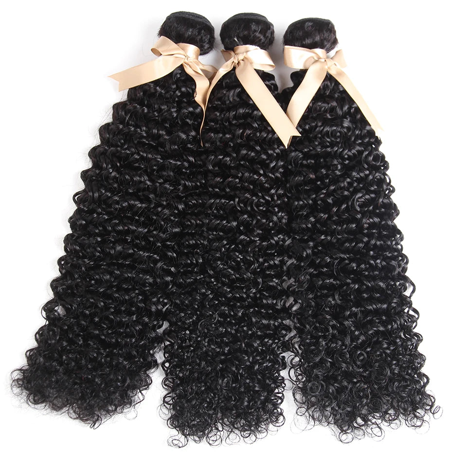 Crown Indian Kinky Curly Bundles