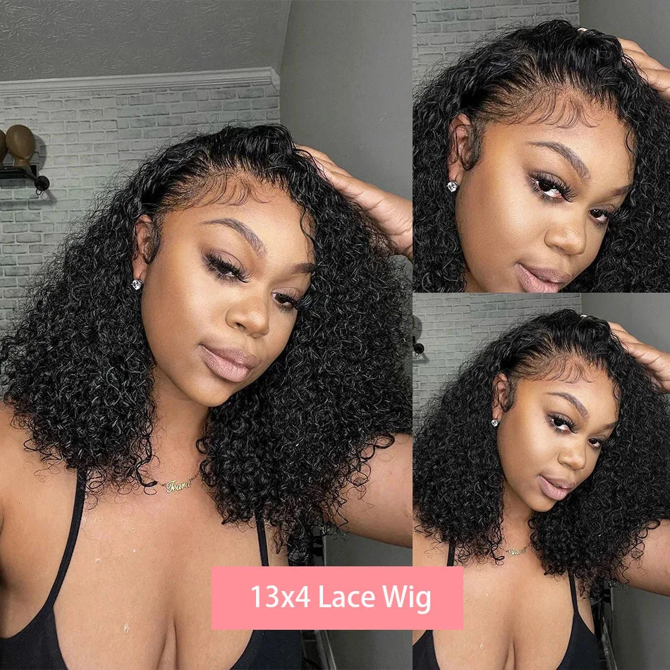 Crown Deep Wave Bob Wig