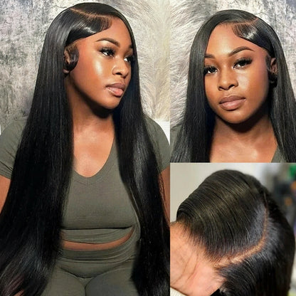 The Crown Glueless Straight Wig