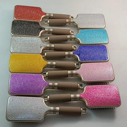 Rhinestone Hair Brush