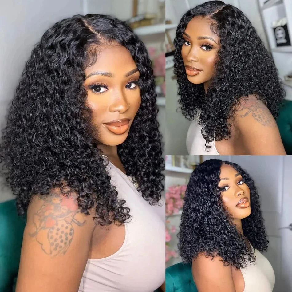 Crown Deep Wave Bob Wig