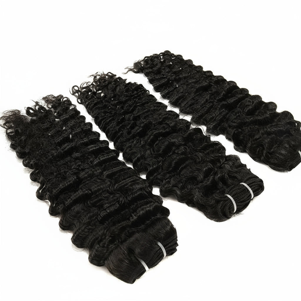 Crown Burmese Curly Bundles
